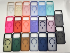 Hot bán điện thoại từ trường hợp đối với iPhone 17 không khí 17 Pro đầy màu sắc điện thoại di động trường hợp phí không dây bìa cho Iphone cho <span class=keywords><strong>Samsung</strong></span> - Product Image 3