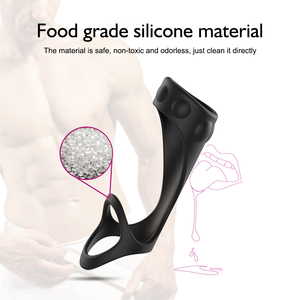 Miễn phí tùy chỉnh hộp-dương vật Vòng cương cứng liên tục khóa tinh trùng Cock thời gian chậm trễ xuất tinh dành cho người lớn sản phẩm giao hợp sản phẩm - Product Image 2