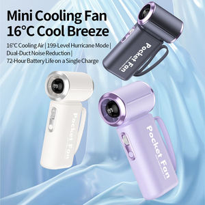 Ventilador Portátil Mini de Mano, Resistente, Plegable, con Batería de 5000 mAh, para Hogar, Auto y Hotel, Venta al Por Mayor - Product Image 4