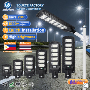 Fotocélula con Control Remoto 200W 400W 600W 800W 1000W 1200W Lámpara Solar Integrada Todo en Uno SMD para Alumbrado Público - Product Image 1