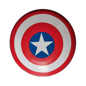Cible de boxe ronde en PU pour entraînement de fitness, modèle Captain America, vente en gros usine - Product Image 6