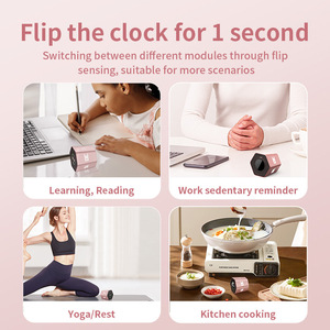<span class=keywords><strong>Minuteur</strong></span> multi-faces à compte à rebours, en ABS, avec fonction magnétique, pour cuisine, étude, sport et fitness - Product Image 4