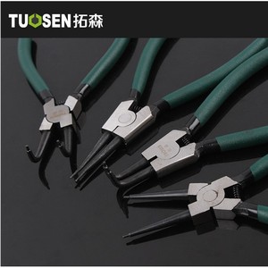 Tosen Snap Ring Pliers 175mm External Internal Retaining Ring <b>Tool</b> Chrome Vanadium Steel Industrial Grade - Product Image 1