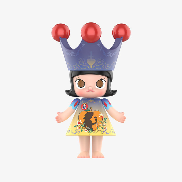 Authentic POP MART MEGA ROYAL MOLLY 400% &100% Snow White Princess 38cm Limited Edition Collectible Art Toy Gift