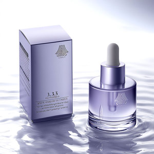 Độc Đáo 30Ml Rõ Ràng Tím Gradient Trang Điểm Sản Phẩm Đóng Gói Thủy Tinh Drop Shipping Huyết Thanh Dầu Container 50Ml 60Ml Chai Nhỏ Giọt Với Hộp Giấy - Product Image 1