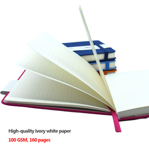 Cuaderno de cuero Vintage hecho a mano, cubierta a granel, tamaño A5 y pegamento de encuadernación oscilante, rejilla de puntos de papel de Color Crema para nuevos artículos de tendencia - Product Image 4