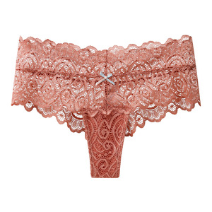 <strong>Seamless</strong> <strong>Underwear</strong> <strong>Women</strong> Pack Thongs for <strong>Women</strong> No Show Sexy Breathable Panties Ladies Lace Thong - Product Image 2