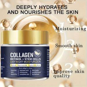 Crème hydratante de jour au collagène, au rétinol, à la nicotinamide et à l'acide hyaluronique pour un teint éclatant et une peau douce - Product Image 6