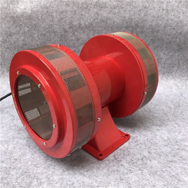 Indoor Outdoor Double Electric Motor Alarm Siren MS790 Sound Decibel 130db AC 110V 220V Motor Siren
