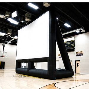 30FT Inflatable ระเบิดการฉายภาพกลางแจ้งโรงละครภาพยนตร์ภาพยนตร์หน้าจอสําหรับครอบครัวบ้าน Backyard ปาร์ตี้ - Product Image 2