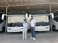 Autobús Diésel de 12 Metros y 45 Asientos con Protección de Seguridad, Transmisión Manual, LHD y Sistema Avanzado de Supresión de Incendios en el Compartimento del Motor