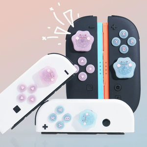 Fundas de Silicona para los Pulgares, Cubiertas para los Joysticks de Nintendo <span class=keywords><strong>Switch</strong></span> 2 / <span class=keywords><strong>Switch</strong></span> / <span class=keywords><strong>Switch</strong></span> OLED, <span class=keywords><strong>Protector</strong></span> de Palanca Analógica - Product Image 2