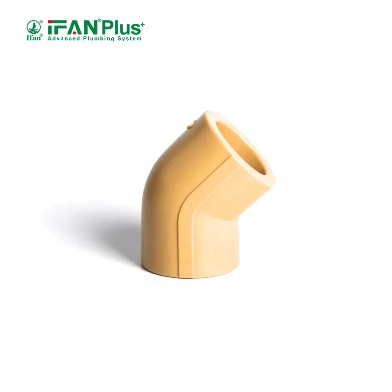 IFANPlus الجملة كامل حجم أنبوب PPR اقتران المساواة الكوع أنبوب التجهيزات PPR 45 درجة الكوع