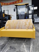 Rouleau compacteur vibrant robuste SEM518 18t, rouleau compacteur routier à double amplitude vibratoire, châssis ROPS en option