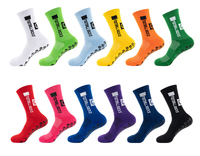 Chaussettes de football respirantes antidérapantes avec logo personnalisé, design personnalisé pour l'automne, chaussettes de sport athlétiques