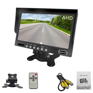 Oem ODM 7-inch 2-kênh ai lái xe ghi Dash Hệ thống <span class=keywords><strong>camera</strong></span> không thấm nước 4k phía trước phía sau khu vực mù màn hình cho đảo ngược máy ảnh - Product Image 4