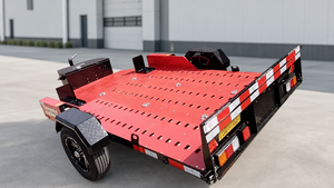 Remolque Utilitario Pequeño <span class=keywords><strong>para</strong></span> Motocicleta, ATV, UTV, con Revestimiento Antioxidante, Puntos <span class=keywords><strong>de</strong></span> Amarre y Bloqueo <span class=keywords><strong>de</strong></span> <span class=keywords><strong>Ruedas</strong></span> - Product Image 6