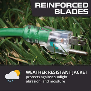 สายต่อพ่วงสำหรับงานหนักกลางแจ้ง15A 25FT 12AWG sjtw IP67ตัวนำทองแดงกันน้ำรับประกัน12เดือน - Product Image 3