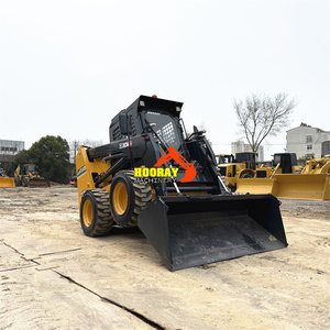 รถตักล้อยาง Hooray Machinery รุ่น SR08B ขนาด 2 ตัน สีเหลือง อุปกรณ์ก่อสร้างขนาดกะทัดรัด - Product Image 2