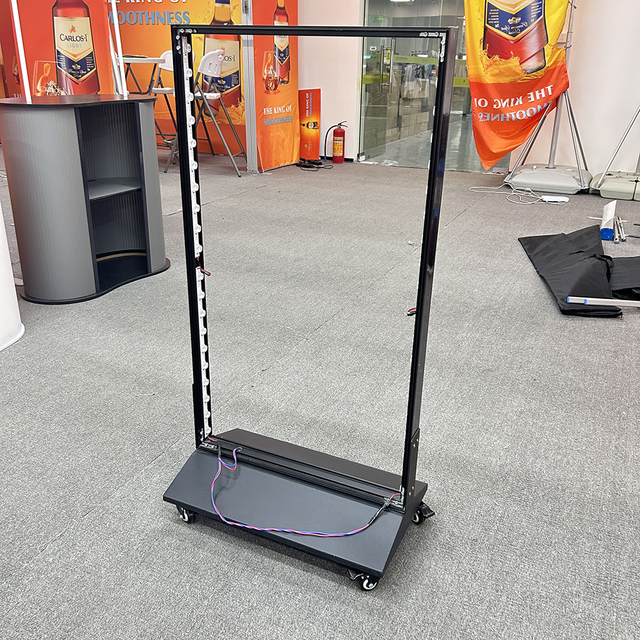 Customized Size SEG Aluminum Rectangle Fabric LED Light Box Battery Stand Waterproof Eco-Friendly Outdoor Portable Advertising