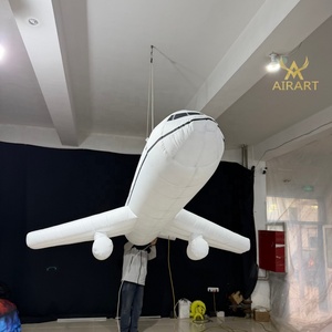 Modèle d'avion gonflable simulé de 4 m sur mesure pour exposition thématique de musée - Product Image 6
