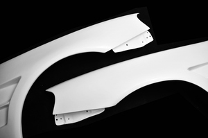 สำหรับ Nissan Skyline R34 GTR BN สไตล์เส้นใยแก้วด้านข้าง Fender - Product Image 3