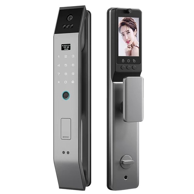 Advanced 3D Face Recognition Fingerprint Recognition Biometric WiFi Lock Security Camera Auto-Lock