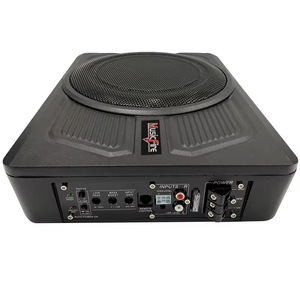 มิวสิคไฟร์ซับวูฟเฟอร์ติดรถยนต์ขนาด 10 นิ้ว 12V โมโนอลูมิเนียมอัลลอยด์ กล่องลำโพงอัพเกรดเสียงกำลังสูง - Product Image 4