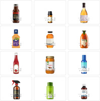 Produit le plus vendu Machine d'étiquetage manuelle d'impression d'étiquettes de bouteilles carrées de bouteilles rondes et ovales de bouteilles