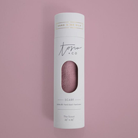 Boîte Tube d'Emballage Personnalisée en Carton Blanc avec Fenêtre pour Foulard en Soie, Chaussettes et T-Shirt