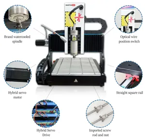 Factory Direct 6090 CNC Router Perfect Laser Wood Engraving and Cutting Machine with Large Working Size