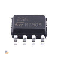 Amplificateur opérationnel double LM258DT SOIC-8 SMD 32V, amplificateur op-amp à usage général, puce IC