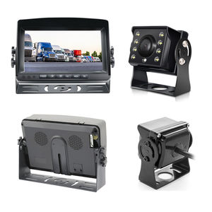 การตรวจสอบคุณภาพสูงที่จอดรถระบบกล้อง10.1นิ้วแบบมีสายการสำรองข้อมูลด้านหลังกล้องมองหลังสำหรับรถบรรทุกรถยกรถ RV - Product Image 4