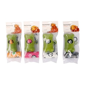 ถุงใส่อุจจาระสัตว์เลี้ยงแบบใช้แล้วทิ้งมีความหนาเป็นพิเศษป้องกันการรั่วซึมและย่อยสลายได้พลาสติก Epi สำหรับทำความสะอาดสุนัขและแมว - Product Image 1