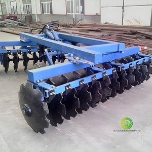 Herse à disques robuste pour tracteur agricole avec engrenages et roulements, haute productivité, hydraulique, pour l'agriculture 80 CV+, garantie 1 an - Product Image 5