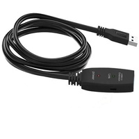 Câble USB 3.0 mâle vers femelle long de 5m, 10m, 20m avec amplificateur de signal, charge rapide 5A, blindage tressé en cuivre pur