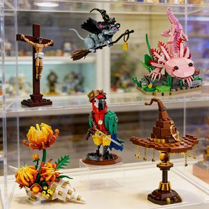 <span class=keywords><strong>Miyou</strong></span> 33110 Magic Hat Gerbera Parrot Mouse Jouet de construction éducatif DIY pour les enfants de 14 ans et plus en plastique ABS unisexe - Product Image 1