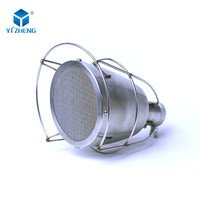 Cabezal giratorio con rotación de 90 grados, herramienta de búsqueda de acero inoxidable, pulverizador de boquilla para soplete calentado por chorro de butano para Cocina