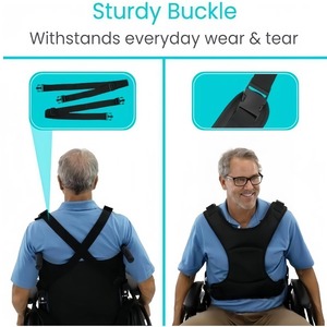 Auto Wheelchair Aircraft Train Bus Seat Nylon High Tenacity Safety Strap Harness Belt Woven Webbing - Product Image 5