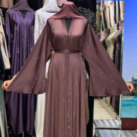 Abaya de Luxe 2026 Dubaï – Magnifique Vêtement Islamique Traditionnel Noir pour Femmes – Abaya d'Arabie Saoudite – Abaya de Dubaï – Vêtements Musulmans