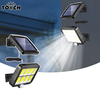 Lámpara Solar Retro de Pared para Exteriores, IP65 Impermeable, LED, Lámpara de Jardín con Sensor de Movimiento Ajustable 360°, Aplique de Seguridad para Patio y Camino