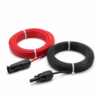 Cable Solar Flexible de Cobre Estañado H1Z2Z2-K de 2.5mm2, EN 50618 LSZH 1500V, Cable de Energía Fotovoltaica