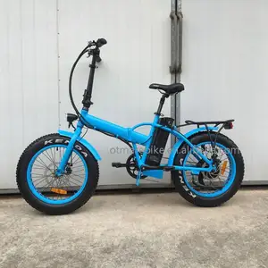 20インチ500w48v7スピードアルミニウム合金Eバイク大人用ミニ折りたたみ式電動ファット自転車男性用