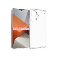 Coque de téléphone portable transparente en TPU souple ultra mince pour Redmi Note 13 Pro plus 5G