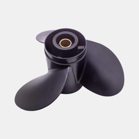 Hélice neuve en aluminium à 3 pales pour hovercraft et remorqueur, modèle Suzuki 15HP 9-1/4X11 58100-93743-019 par Propeller Maker