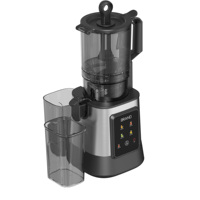 Extracteur de jus multifonctionnel personnalisé de 6,1 pouces pour fruits et légumes, presse à jus lente à large ouverture avec cordon de pression