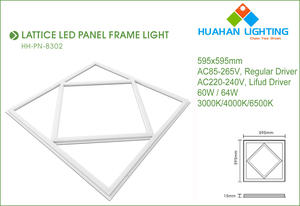 230 В Светодиодная панель 600x600 освещения две квадратные светодиодные панели 600*600 4500k решетка рамка панели света - Product Image 6