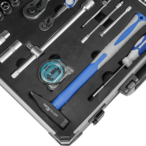 GOODKING 182PCS Kit d'outils <span class=keywords><strong>AUTO</strong></span> de haute qualité Clé à douille domestique en matériau CRV personnalisé OEM Hard Case - Product Image 3