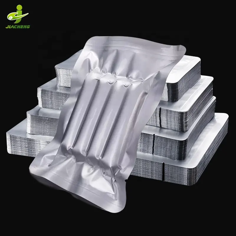 Sacs de scellage alimentaire en mylar personnalisé Hot Seal feuille d'aluminium sacs d'emballage sous vide pour le stockage des aliments