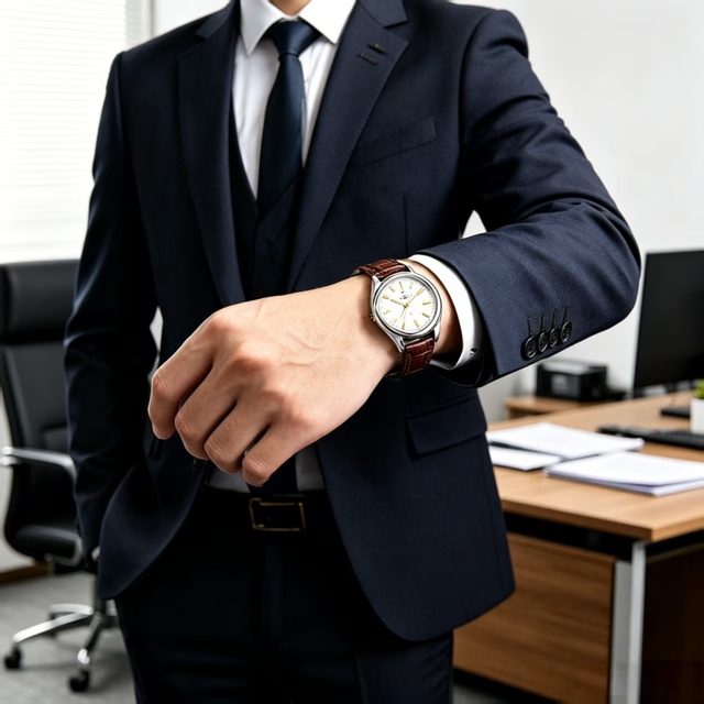 Factory Wholesale Luxury Automatic Mechanical Watch Men Sapphire Crystal Waterproof Wristwatch